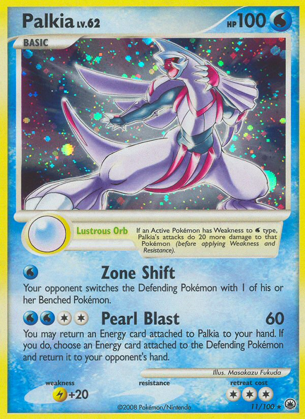 Palkia (11/100) [Diamond & Pearl: Majestic Dawn] | Good Games North