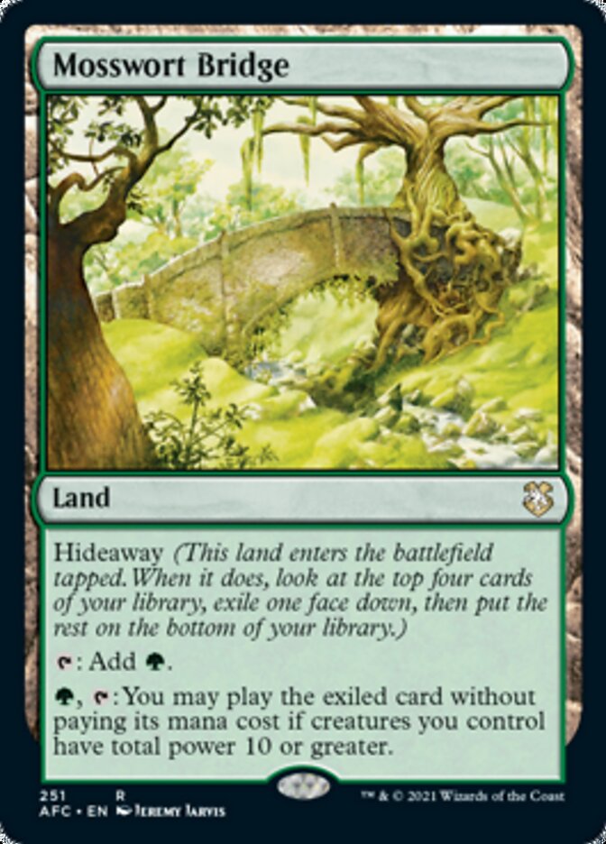 Mosswort Bridge [Dungeons & Dragons: Adventures in the Forgotten Realms Commander] | Good Games North