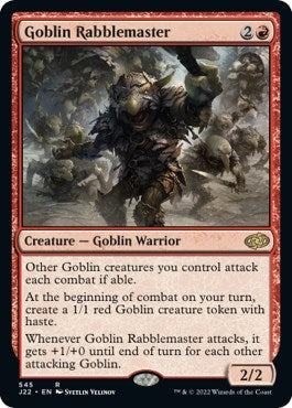 Goblin Rabblemaster [Jumpstart 2022] | Good Games North