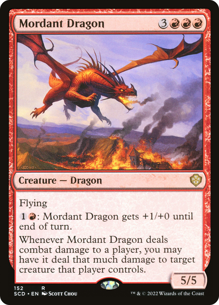 Mordant Dragon [Starter Commander Decks] | Good Games North