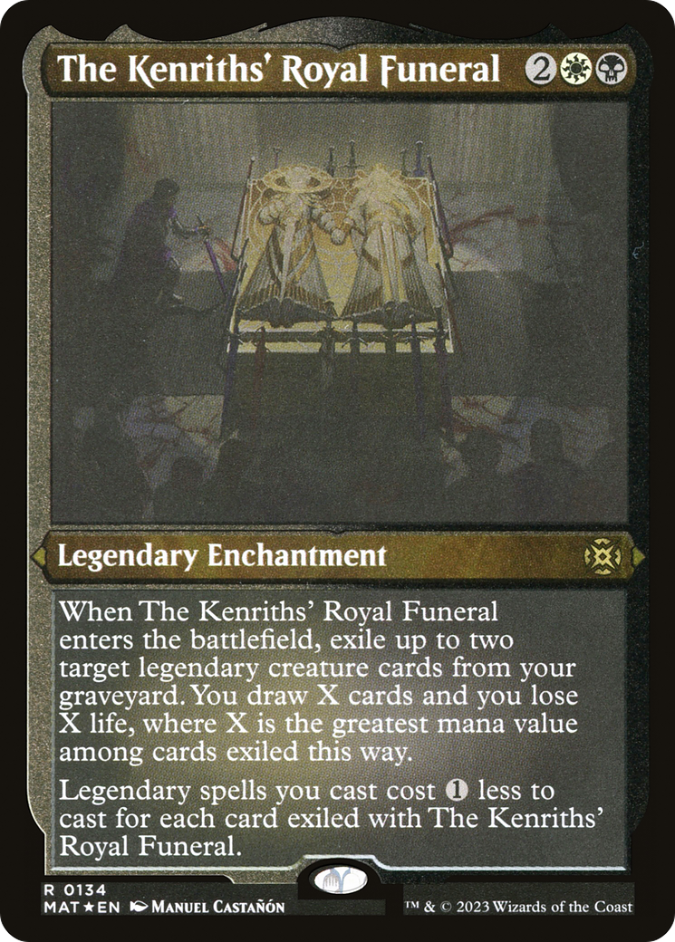 The Kenriths' Royal Funeral (Foil Etched) [March of the Machine: The Aftermath] | Good Games North
