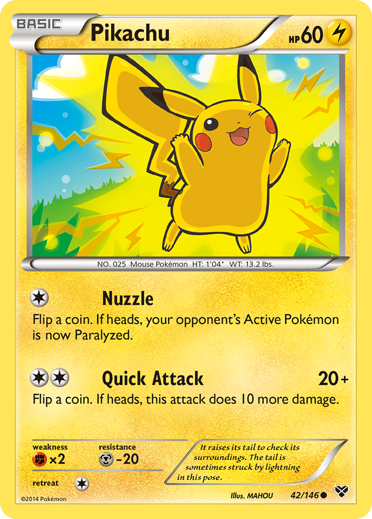 Pikachu (42/146) [XY: Base Set] | Good Games North