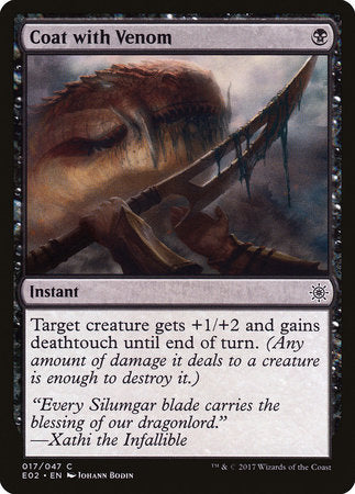 Coat with Venom [Explorers of Ixalan] | Good Games North