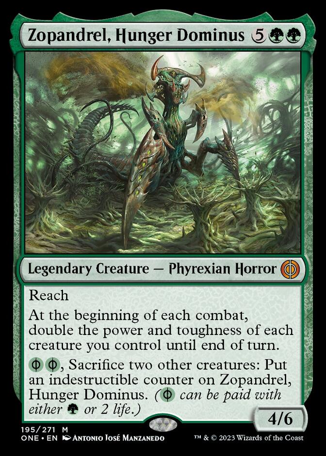 Zopandrel, Hunger Dominus [Phyrexia: All Will Be One] | Good Games North