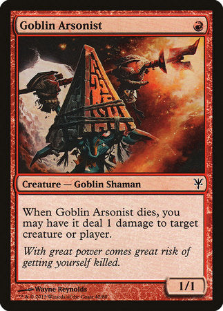 Goblin Arsonist [Duel Decks: Sorin vs. Tibalt] | Good Games North