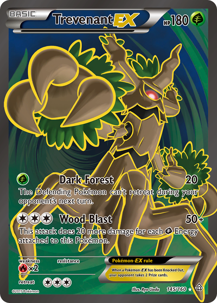 Trevenant EX (145/160) [XY: Primal Clash] | Good Games North