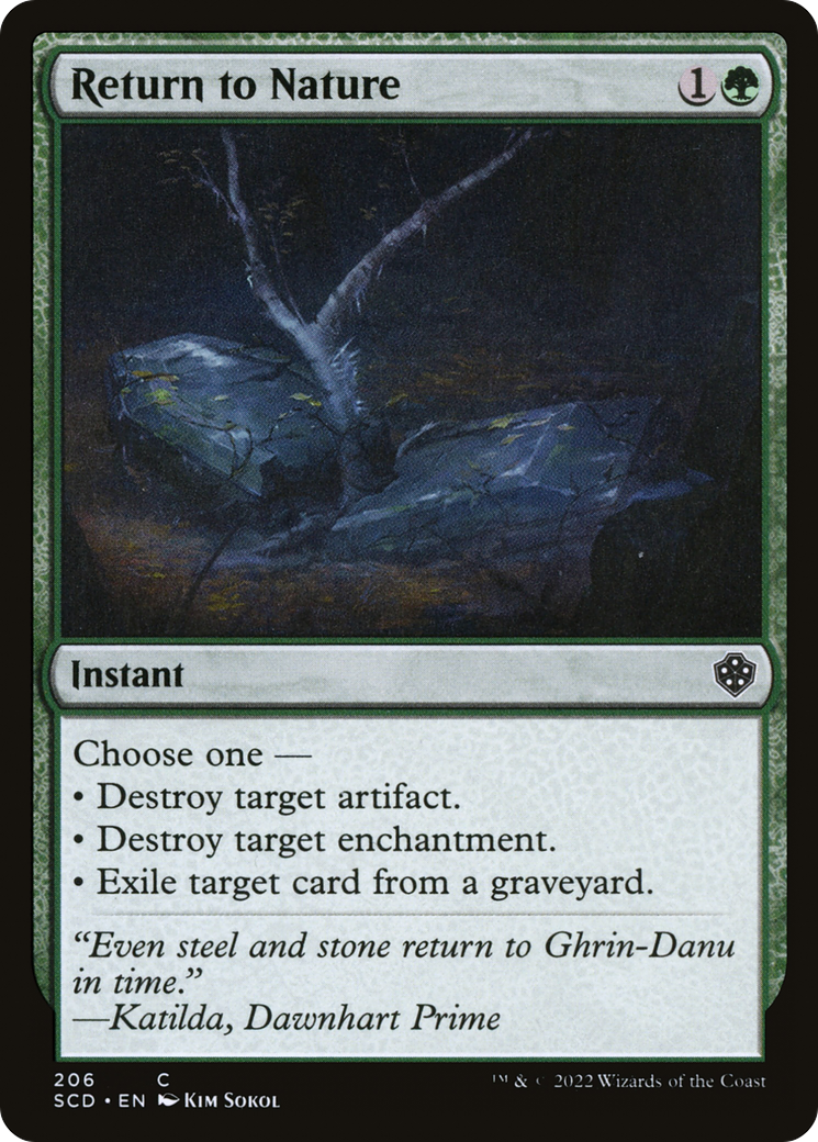 Return to Nature [Starter Commander Decks] | Good Games North