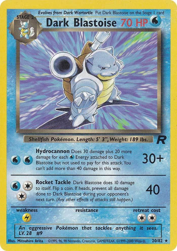 Dark Blastoise (20/82) [Team Rocket Unlimited] | Good Games North
