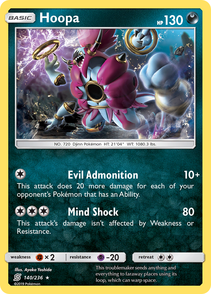 Hoopa (140/236) [Sun & Moon: Unified Minds] | Good Games North
