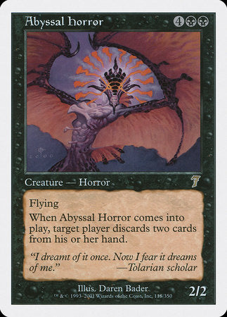 Abyssal Horror [Seventh Edition] | Good Games North