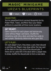 Urza's Blueprints (Magic Minigame) [The Brothers' War Minigame] | Good Games North