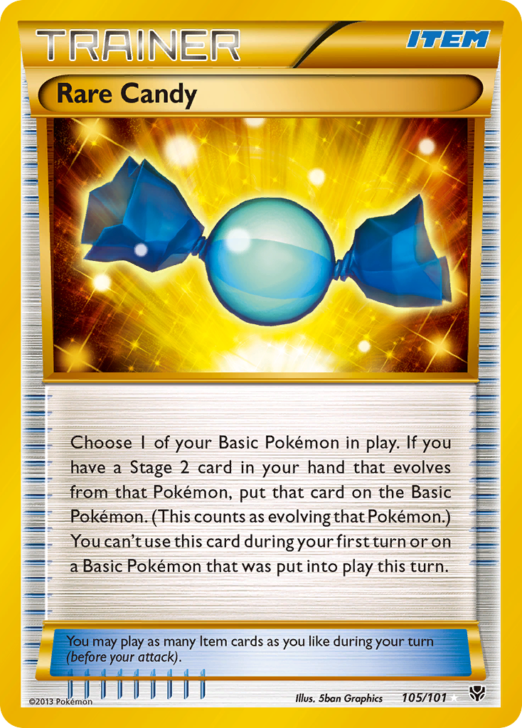 Rare Candy (105/101) [Black & White: Plasma Blast] | Good Games North
