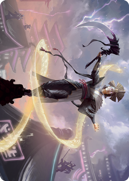 Naomi, Pillar of Order Art Card [Kamigawa: Neon Dynasty Art Series] | Good Games North