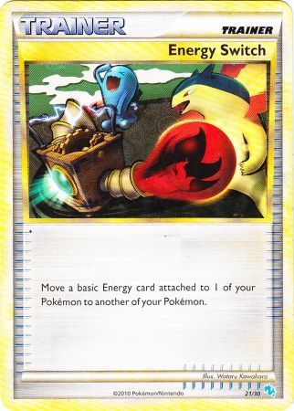 Energy Switch (21/30) [HeartGold & SoulSilver: Trainer Kit - Gyarados] | Good Games North