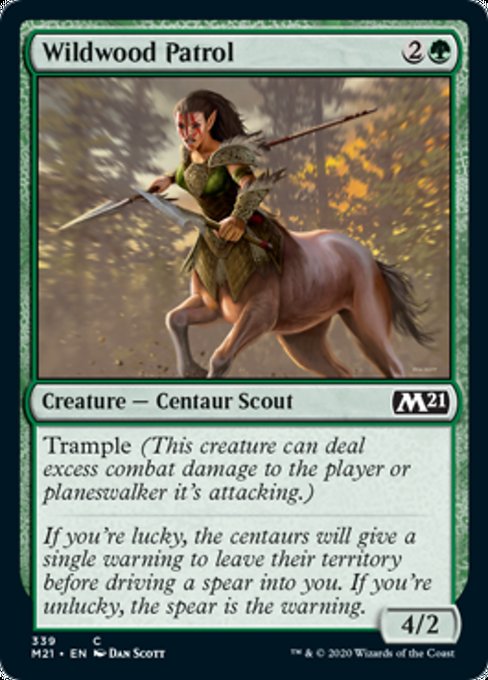 Wildwood Patrol [Core Set 2021] | Good Games North