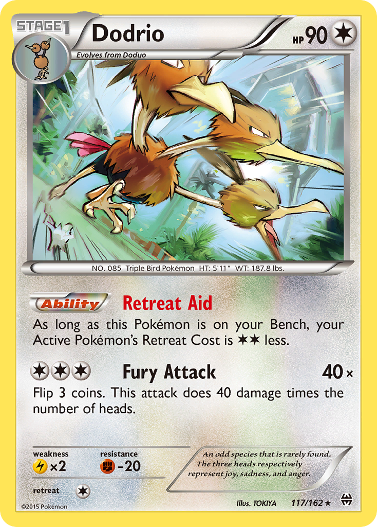 Dodrio (117/162) [XY: BREAKthrough] | Good Games North