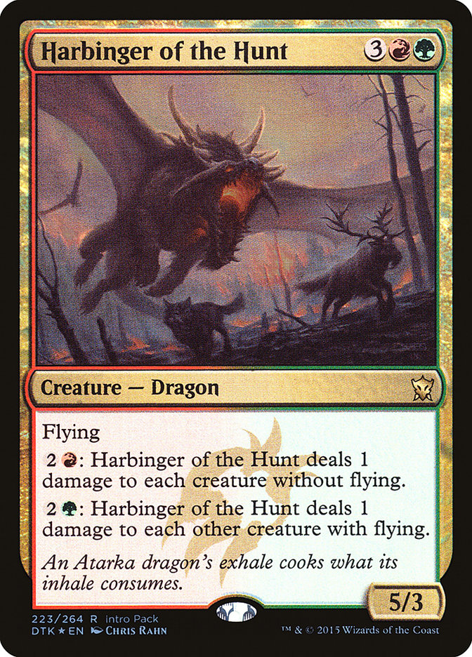Harbinger of the Hunt (Intro Pack) [Dragons of Tarkir Promos] | Good Games North