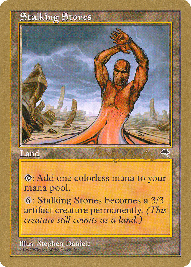 Stalking Stones (Randy Buehler) [World Championship Decks 1998] | Good Games North