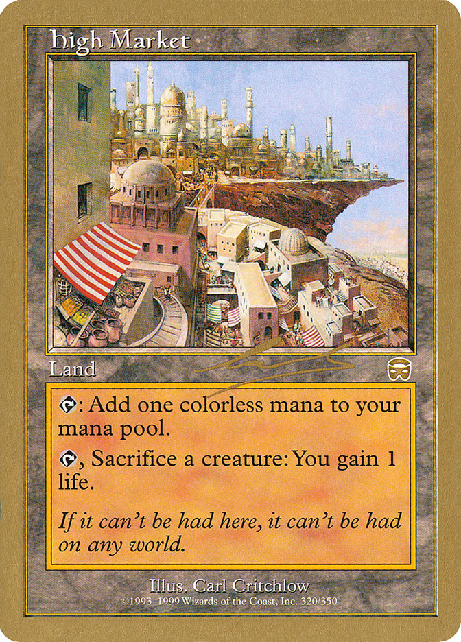 High Market (Nicolas Labarre) [World Championship Decks 2000] | Good Games North