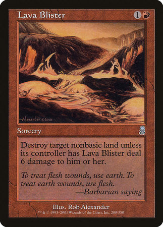 Lava Blister [Odyssey] | Good Games North