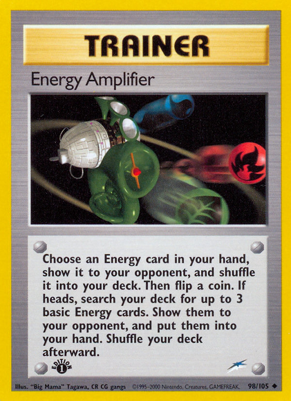 Energy Amplifier (98/105) [Neo Destiny 1st Edition] | Good Games North