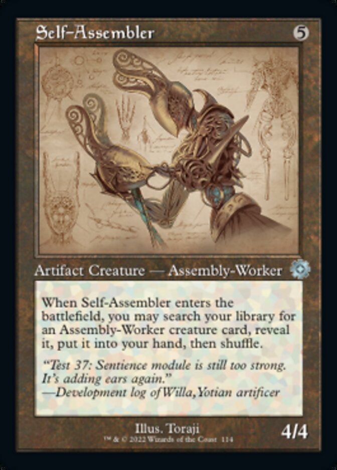Self-Assembler (Retro Schematic) [The Brothers' War Retro Artifacts] | Good Games North