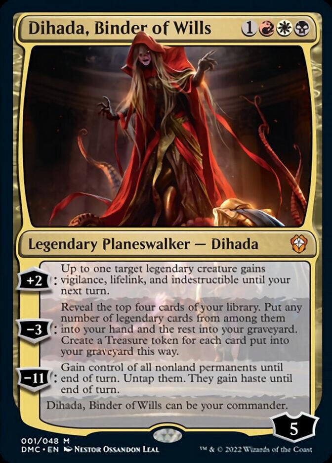 Dihada, Binder of Wills [Dominaria United Commander] | Good Games North