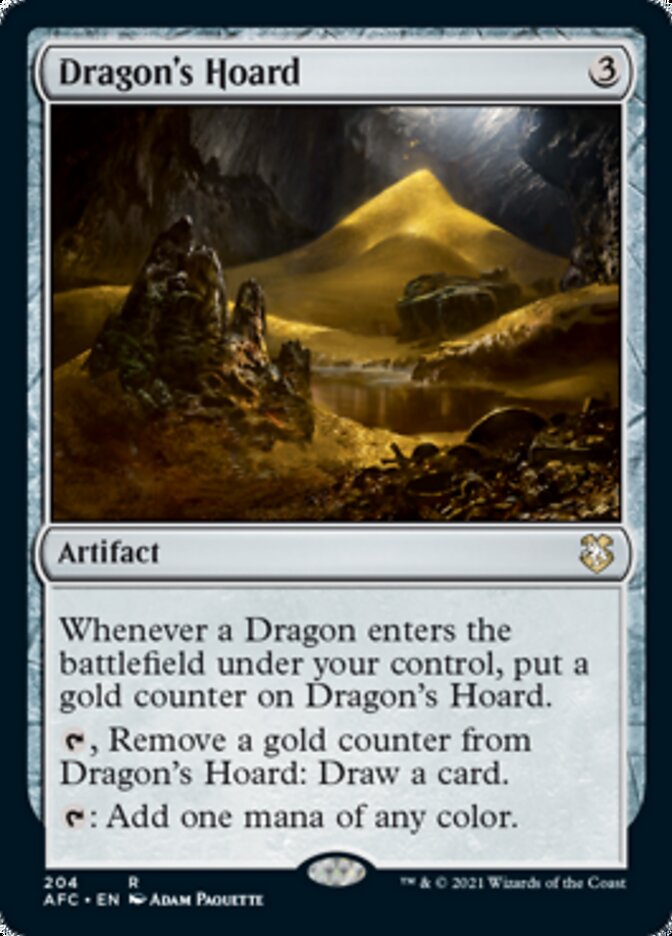 Dragon's Hoard [Dungeons & Dragons: Adventures in the Forgotten Realms Commander] | Good Games North