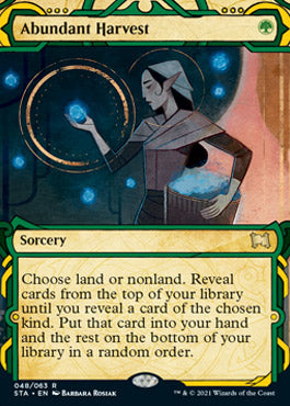 Abundant Harvest (Etched Foil) [Strixhaven Mystical Archive] | Good Games North