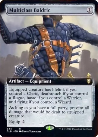 Multiclass Baldric (Extended Art) [Commander Legends: Battle for Baldur's Gate] | Good Games North
