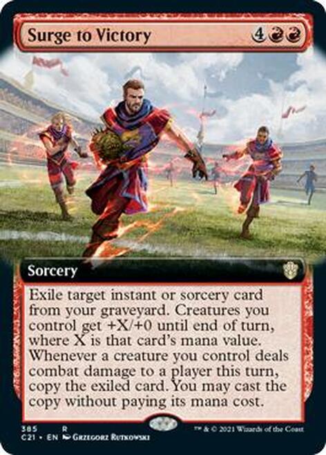 Surge to Victory (Extended) [Commander 2021] | Good Games North