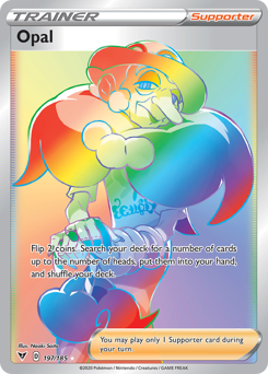 Opal (197/185) [Sword & Shield: Vivid Voltage] | Good Games North