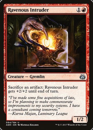 Ravenous Intruder [Aether Revolt] | Good Games North