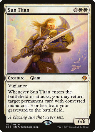 Sun Titan [Archenemy: Nicol Bolas] | Good Games North
