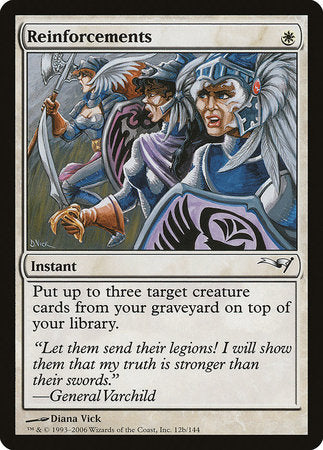 Reinforcements (Version 2) [Coldsnap Theme Decks] | Good Games North