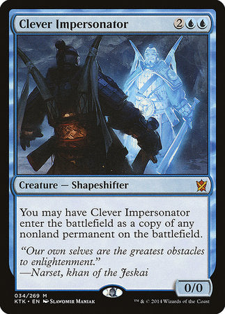 Clever Impersonator [Khans of Tarkir] | Good Games North