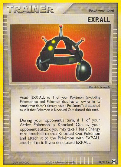 EXP.ALL (91/112) [EX: FireRed & LeafGreen] | Good Games North