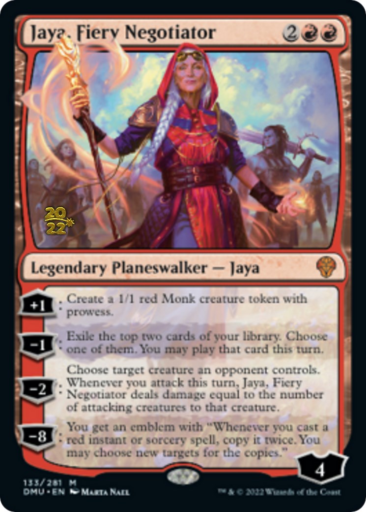 Jaya, Fiery Negotiator [Dominaria United Prerelease Promos] | Good Games North