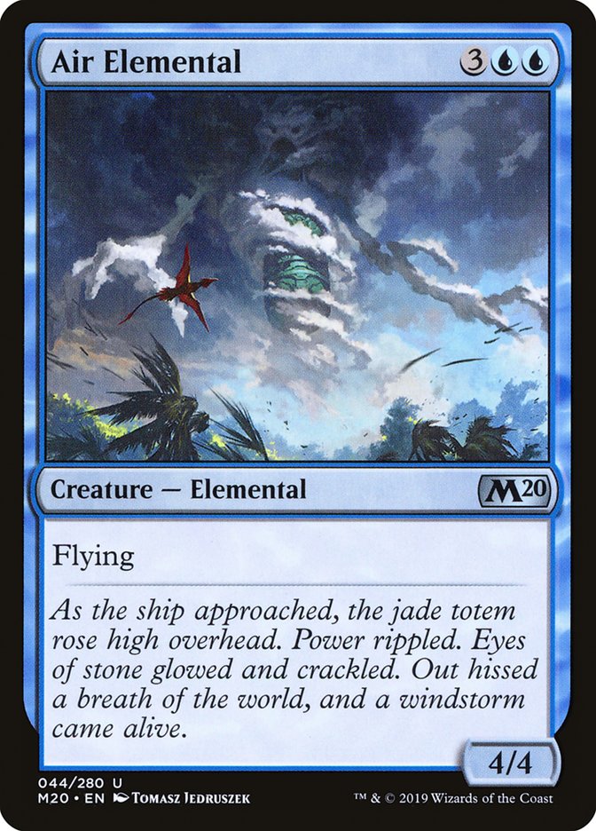Air Elemental [Core Set 2020] | Good Games North