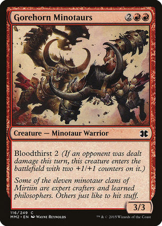 Gorehorn Minotaurs [Modern Masters 2015] | Good Games North