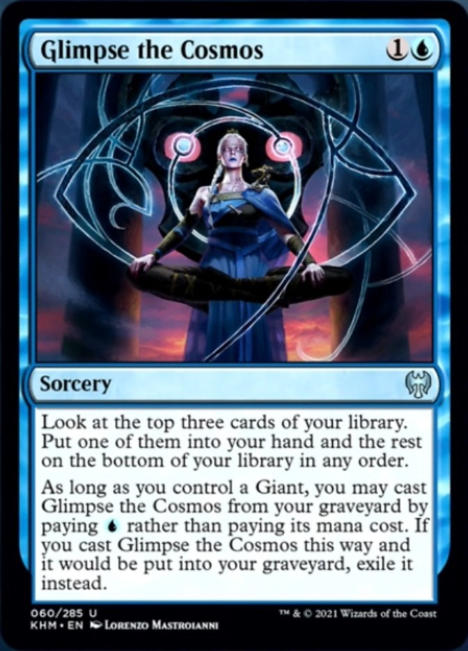 Glimpse the Cosmos [Kaldheim] | Good Games North