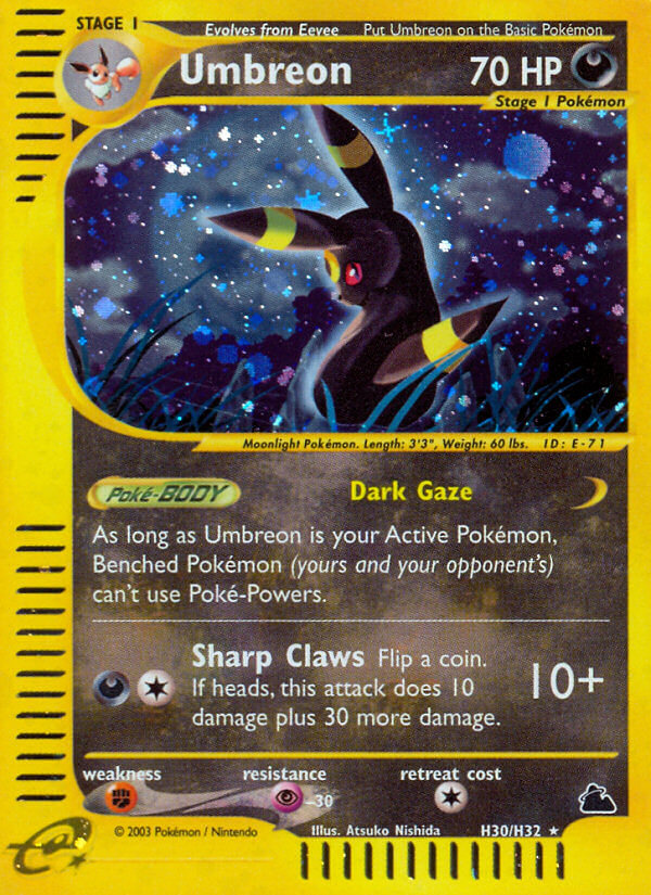 Umbreon (H30/H32) [Skyridge] | Good Games North