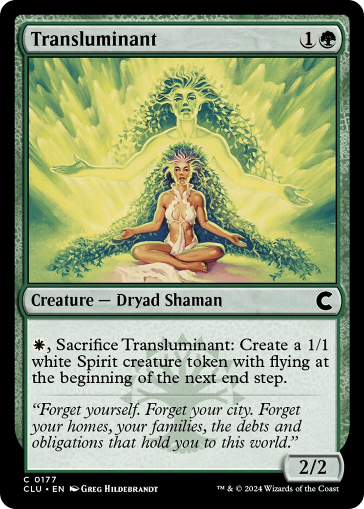 Transluminant [Ravnica: Clue Edition] | Good Games North