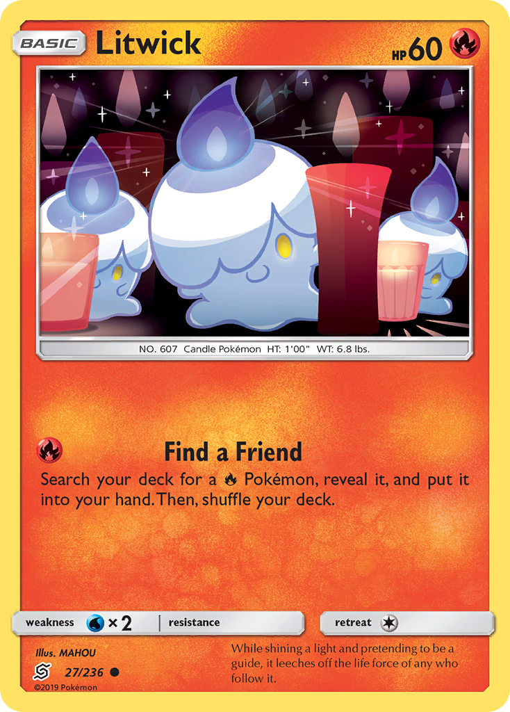 Litwick (27/236) [Sun & Moon: Unified Minds] | Good Games North