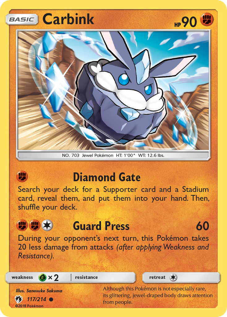 Carbink (117/214) [Sun & Moon: Lost Thunder] | Good Games North