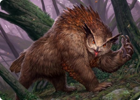 Owlbear Art Card [Dungeons & Dragons: Adventures in the Forgotten Realms Art Series] | Good Games North