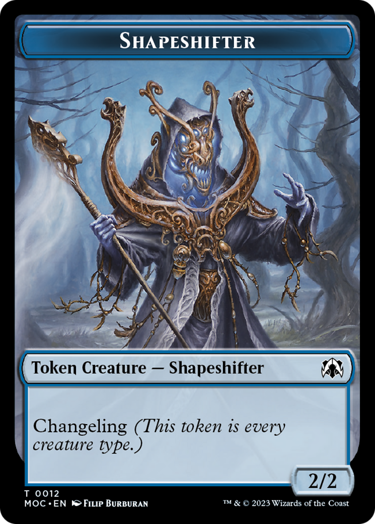 The Monarch // Shapeshifter Double-Sided Token [March of the Machine Commander Tokens] | Good Games North