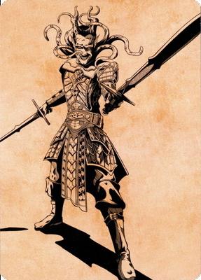 Zevlor, Elturel Exile Art Card (78) [Commander Legends: Battle for Baldur's Gate Art Series] | Good Games North