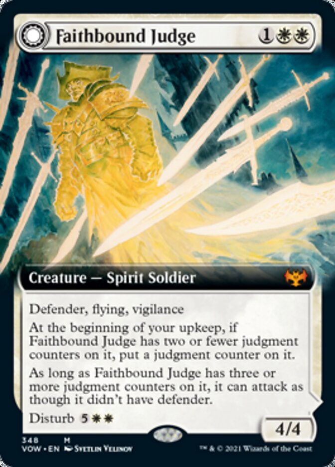 Faithbound Judge // Sinner's Judgment (Extended) [Innistrad: Crimson Vow] | Good Games North