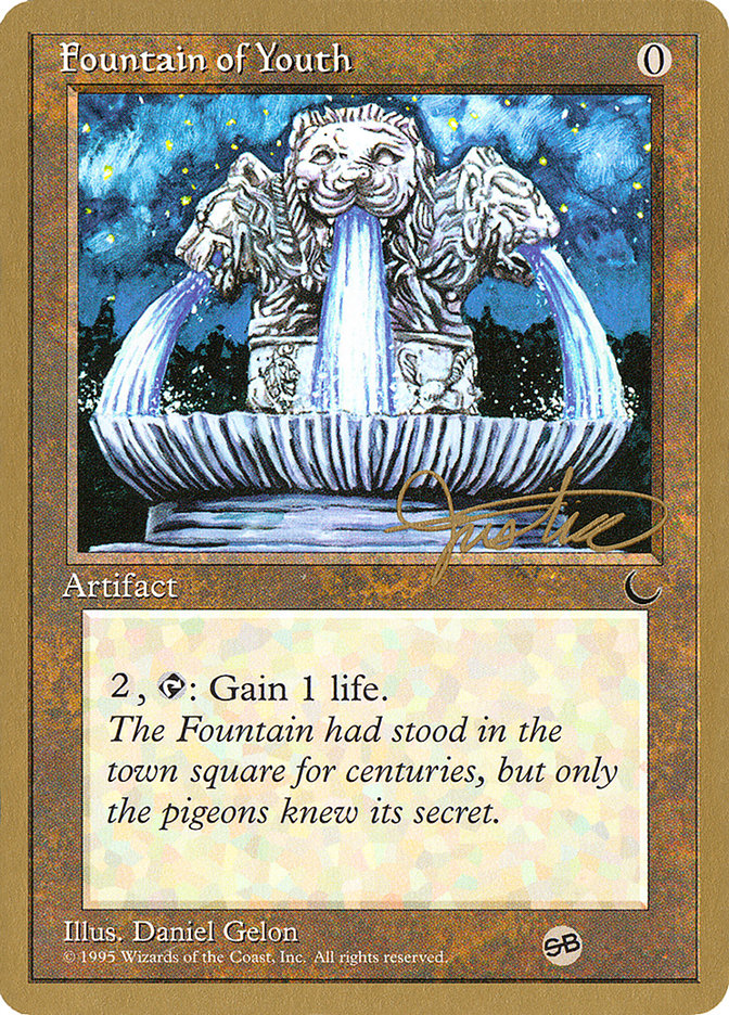 Fountain of Youth (Mark Justice) (SB) [Pro Tour Collector Set] | Good Games North
